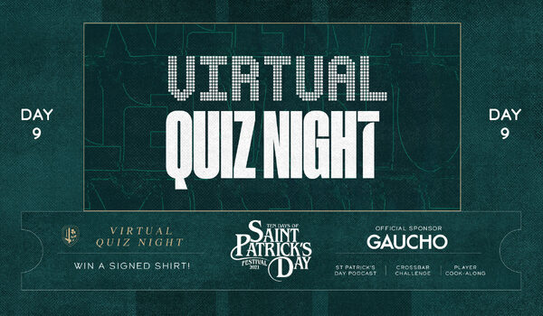 Virtual St Patrick’s Quiz Night!